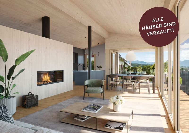 ALLE HÄUSER VERKAUFT - Leben mit Weitblick: Attraktive Neubau-Einfamilienhäuser in Dürnten (1)