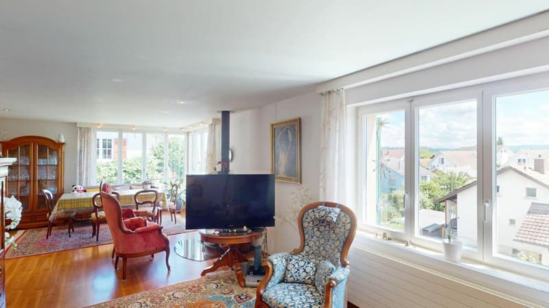 Einfamilienhaus mit grossem Garten und Alpensicht (8)
