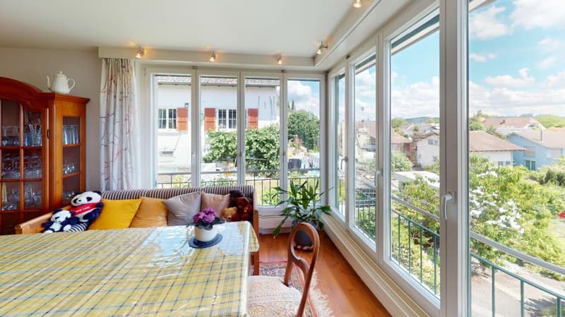 Einfamilienhaus mit grossem Garten und Alpensicht (9)