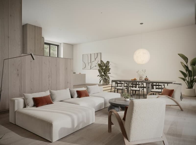 4½ Zimmer Wohnung mit Terrasse: Neubau mit Blick ins Grüne (7)