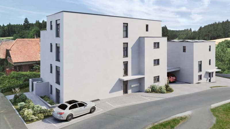 4½ Zimmer Wohnung mit Terrasse: Neubau mit Blick ins Grüne (8)