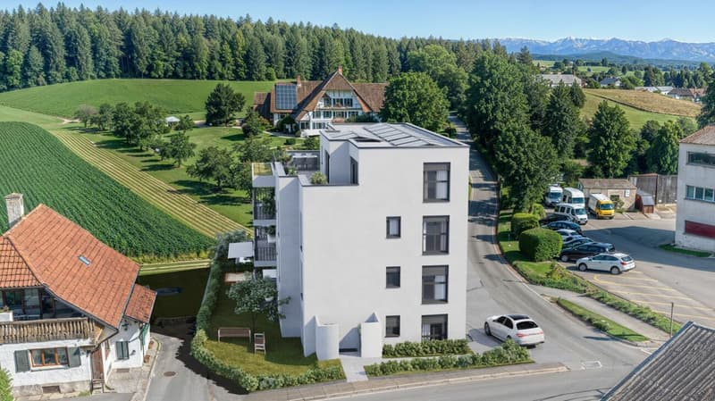 4½ Zimmer Wohnung mit Terrasse: Neubau mit Blick ins Grüne (10)