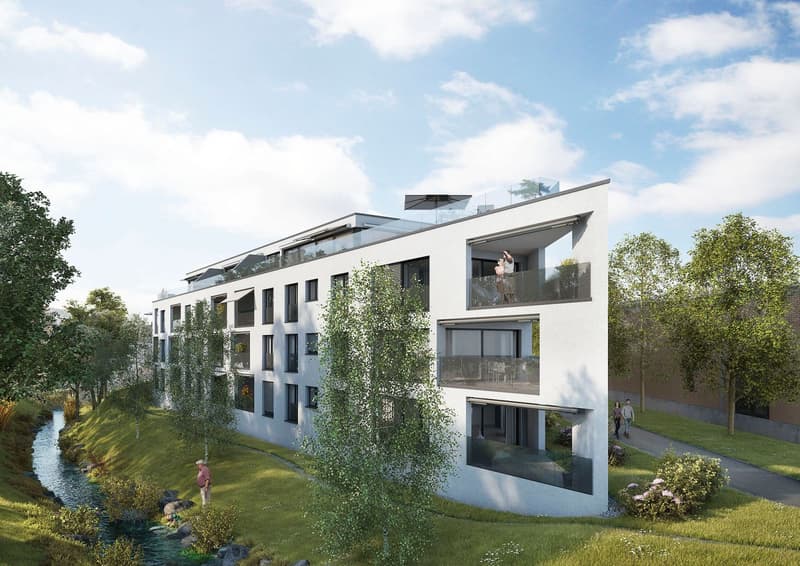 Exklusive 3.5-Zimmer-Wohnung an zentraler und ruhiger Lage in Frick (3)