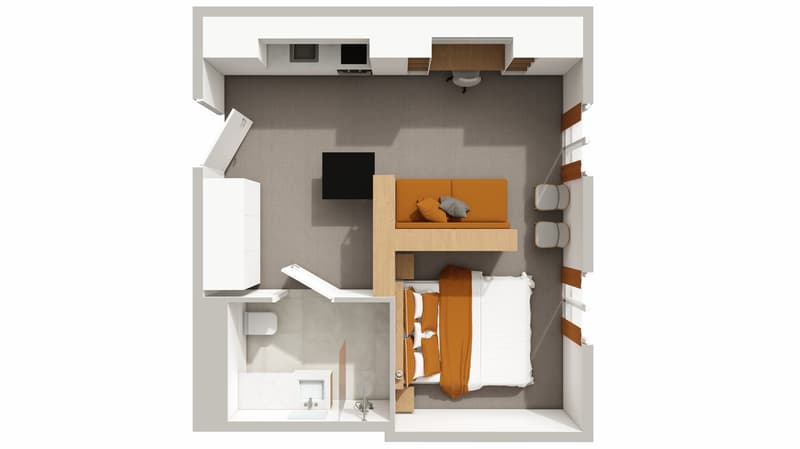 Spacy Design Apartment (5)
