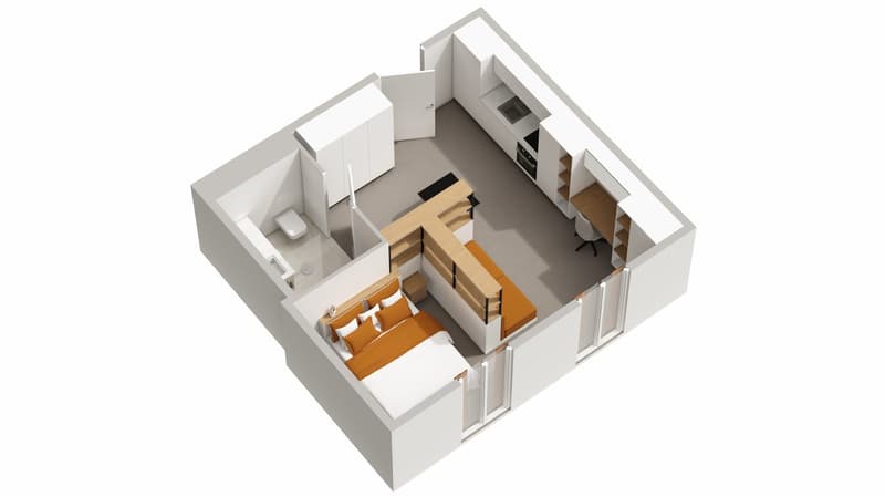 Spacy Design Apartment (26)