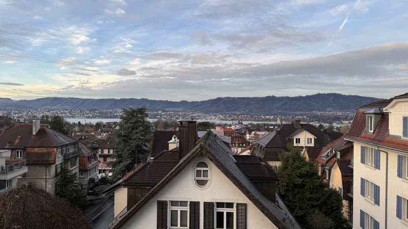 Wohnen mit Sicht auf den Hausberg von Zürich (2)