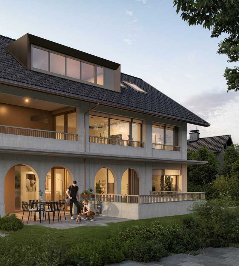 Neubau "OAK-PREMIUM LIVING " in Muttenz - Gartenwohnung zu verkaufen (2)