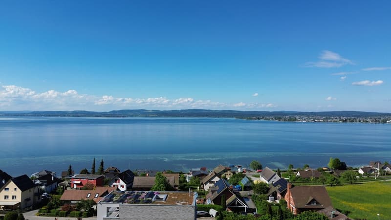 Richtung Insel Reichenau entfaltet sich eine Kulisse, die kulturelles Erbe und die einzigartige Stimmung des Bodensees zusammenführt.