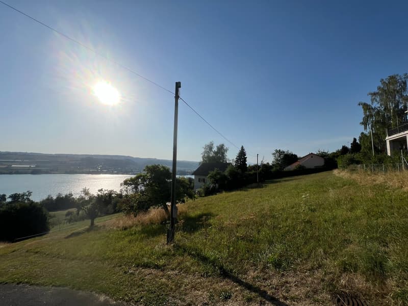 Einmalige Gelegenheit: Bauland mit unverbaubarer Seesicht am Hallwilersee (2)