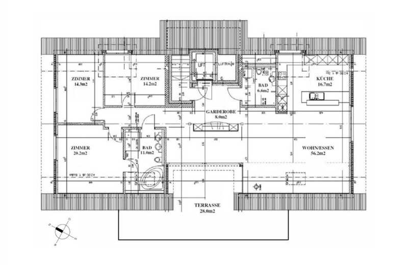 Charmante Dachwohnung mit Weitblick in Kirchleerau – 4.5 Zimmer, 147 m² (12)