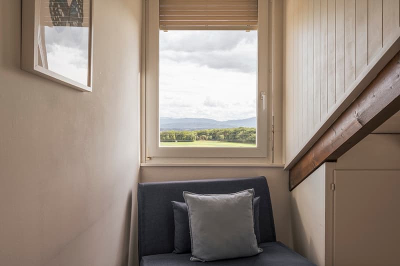 Chambre meublée avec vue sur le lac, 4 km de Nyon, contrat de 6 mois (6)