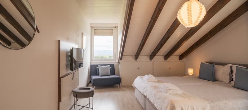 Chambre meublée avec vue sur le lac, 4 km de Nyon, contrat de 6 mois (2)