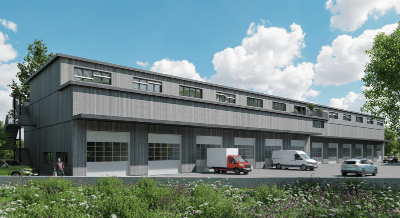 Spazi commerciali moderni con balcone a Sisseln AG (1)