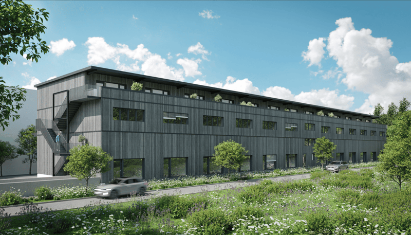 Spazi commerciali moderni con balcone a Sisseln AG (2)