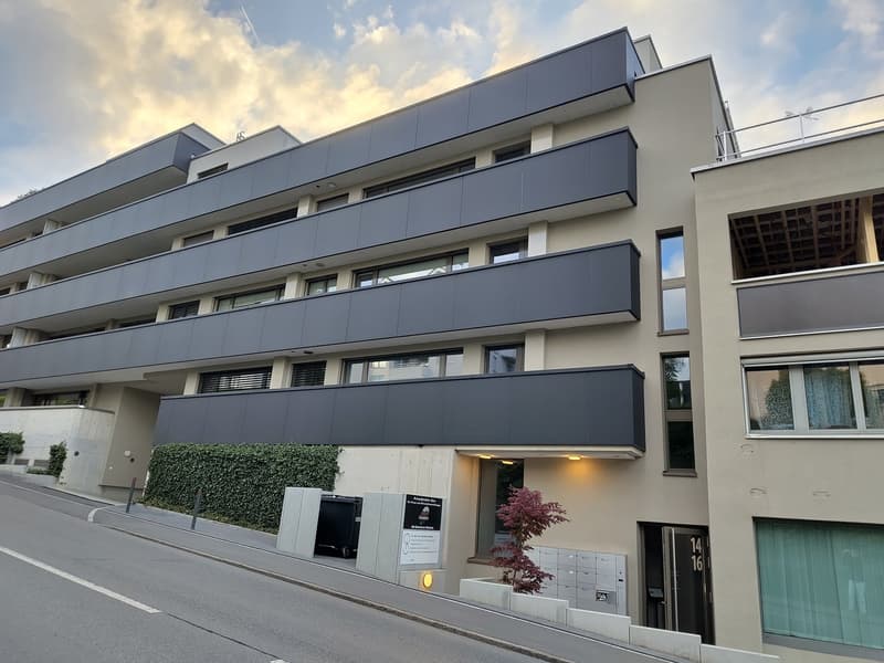 Grosszügiges Büro / Atelier mit Sitzplatz in Pfäffikon SZ, Erstbezug (1)
