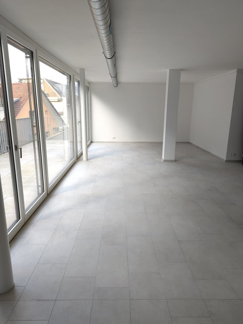 Grosszügiges Büro / Atelier mit Sitzplatz in Pfäffikon SZ, Erstbezug (9)