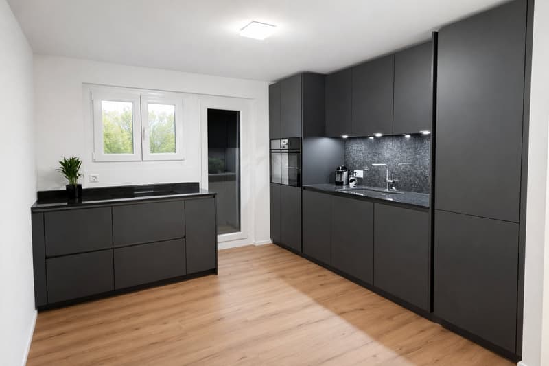 Freshly renovated, sunny 4.5 room apartment with lake view and private garden (2)