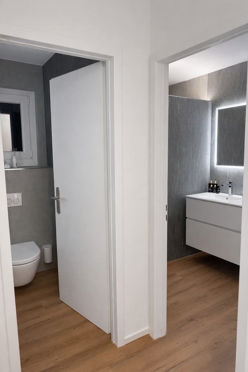 Freshly renovated, sunny 4.5 room apartment with lake view and private garden (5)