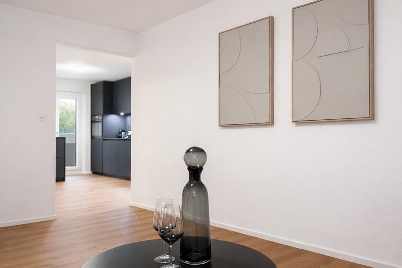 Freshly renovated, sunny 4.5 room apartment with lake view and private garden (3)