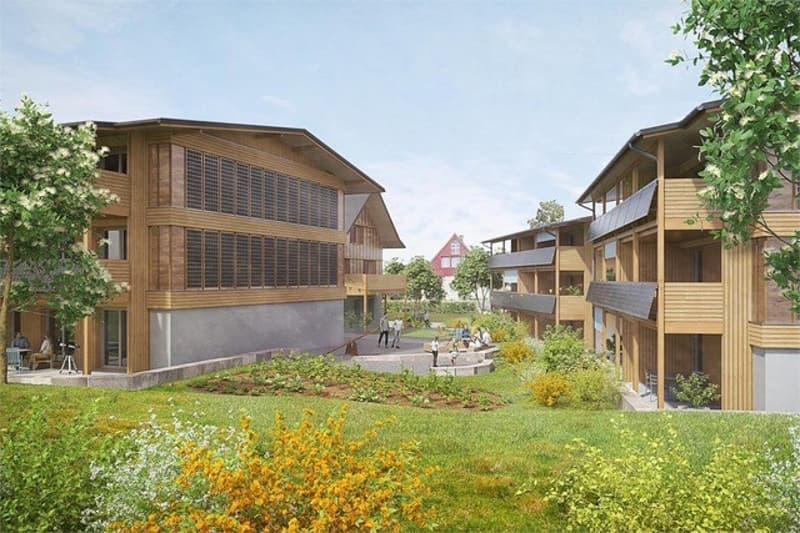 Moderne 2.5-Zimmer-Wohnung mit Minergie-Standard in Güttingen (1)