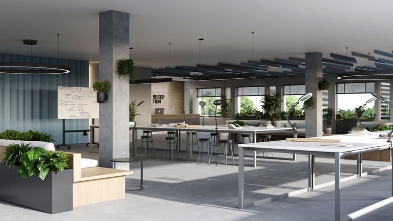 Neubau eines hochwertigen Gewerbe- und Bürogebäudes an bester Lage in Spreitenbach (4)