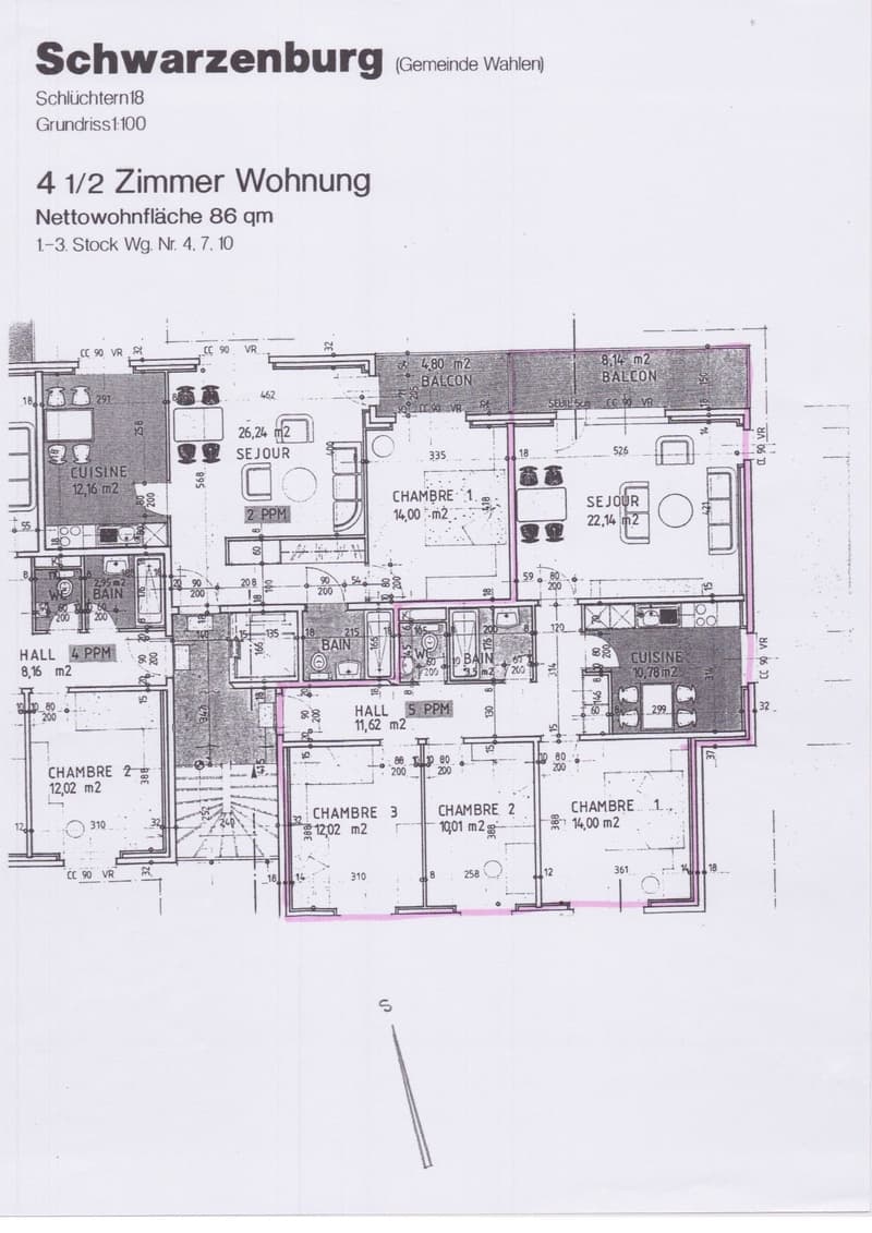 Helle 4½-Zimmer-Wohnung mit neuer Wohnküche in Schwarzenburg (15)