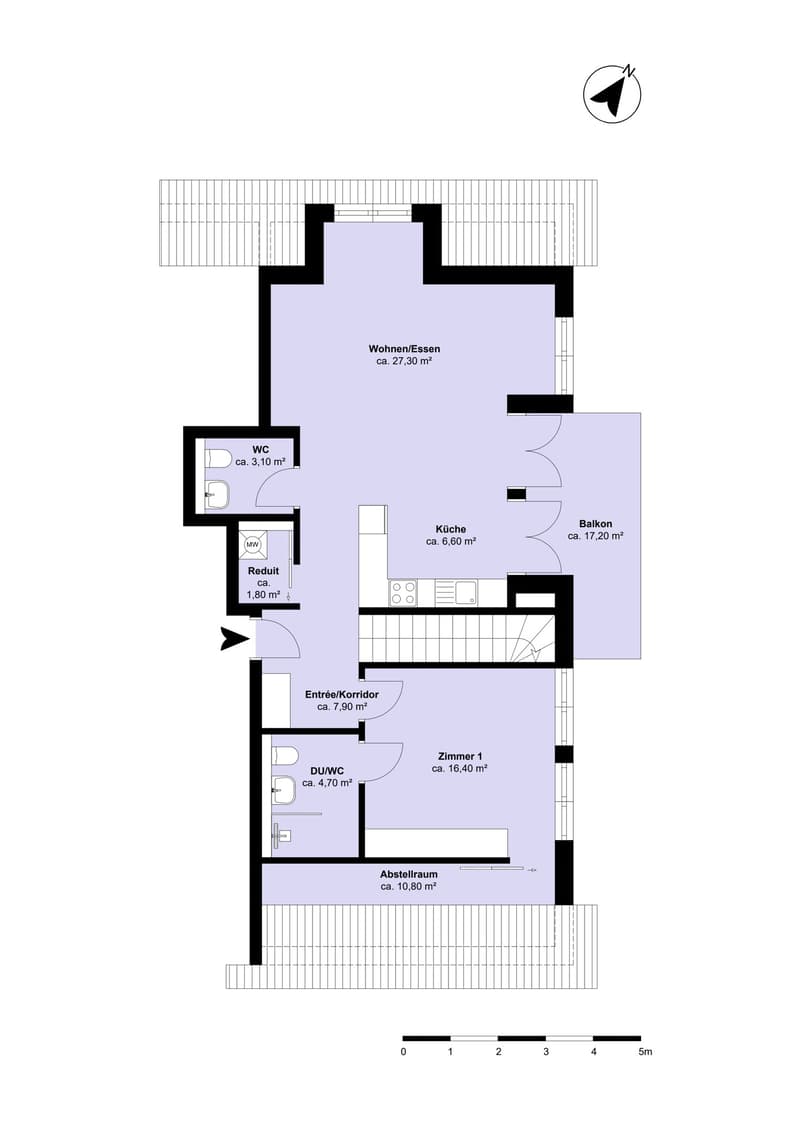 Erstbezug: Viel Raum, Licht und Ruhe in moderner Maisonette-Wohnung (19)