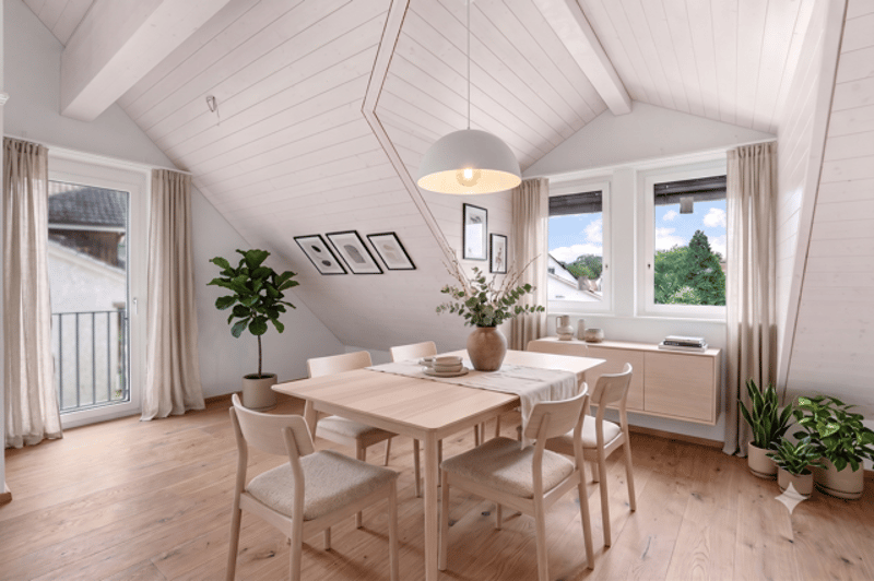 Erstbezug: Stilvolle und grosszügige Maisonette-Wohnung (6)