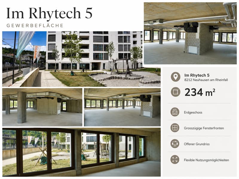 Gewerbefläche mit Charakter im Rhyfall Village (2)
