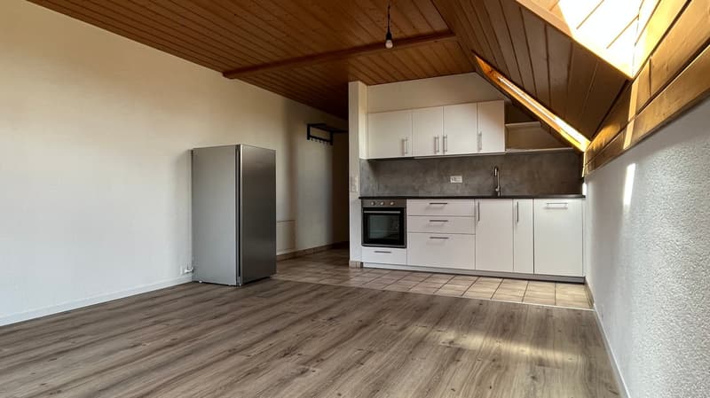 1.5 Zimmerwohnung Ost mit Balkon, Dachgeschoss, mit Aufzug (2)