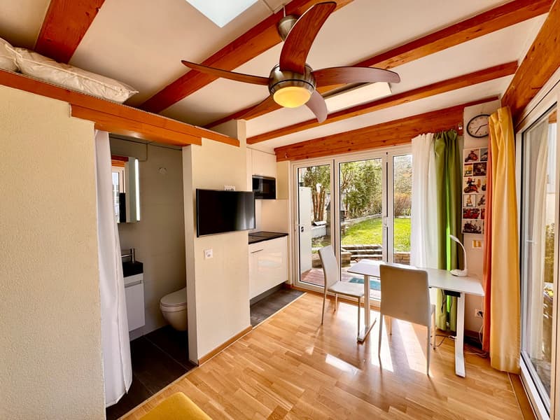 4.5-Zimmer-Gartenwohnung + Gästehaus. Option: Mehrgenerationen-Haus (11)