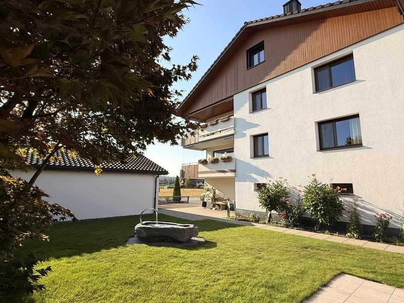 4.5-Zimmer-Wohnung im Eigentumsstandard - absolute Ruhe mit viel Grün in Hünenberg (17)