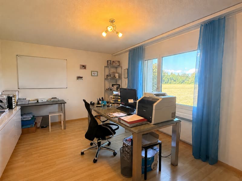 4.5-Zimmer-Wohnung im Eigentumsstandard - absolute Ruhe mit viel Grün in Hünenberg (10)