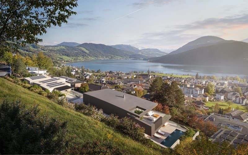 Bewilligtes exklusives Neubauprojekt „Villa Fronalpblick (2)