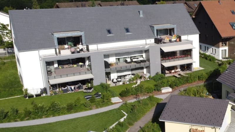 Grosse 3 1/2 Zimmerwohnung mit traumhafter Aussicht (1)