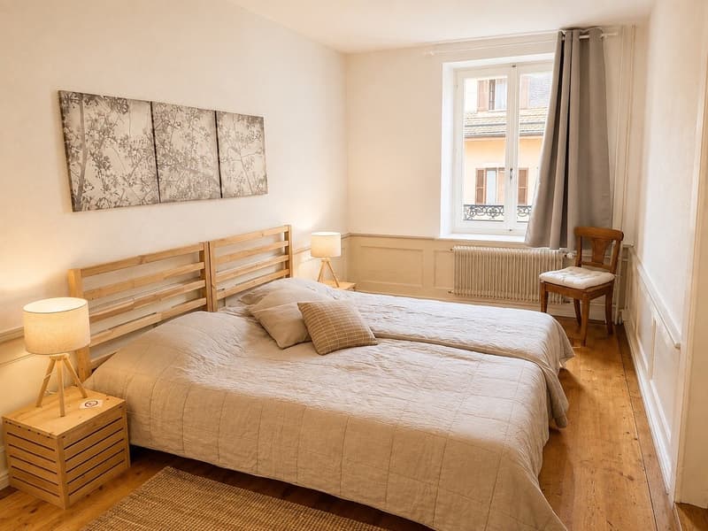 Spacieux appartement meublé de 104 m2 dans maison de charme (7)