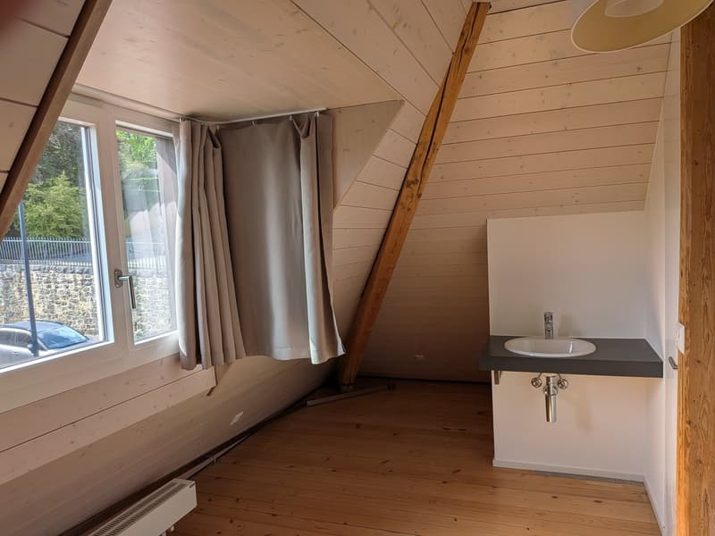Grand duplex 6.5 pièces avec vue panoramique sur le lac et les Alpes, jardin privé (15)