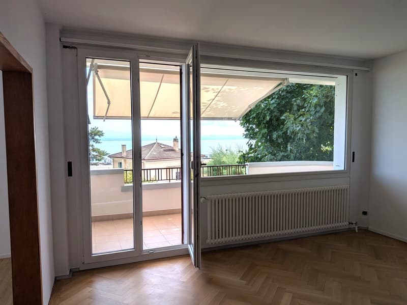Grand duplex 6.5 pièces avec vue panoramique sur le lac et les Alpes, jardin privé (3)