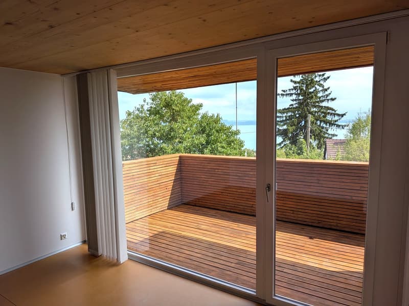 Grand duplex 6.5 pièces avec vue panoramique sur le lac et les Alpes, jardin privé (7)