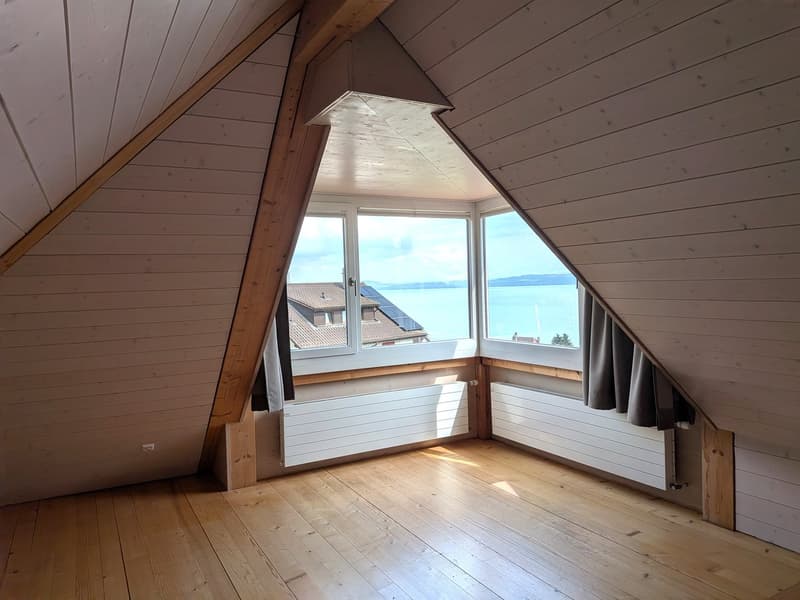 Grand duplex 6.5 pièces avec vue panoramique sur le lac et les Alpes, jardin privé (12)