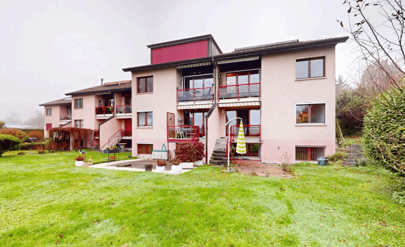 Duplex, privater Garten & Seezugang / duplex, jardin privé & accès au lac (4)