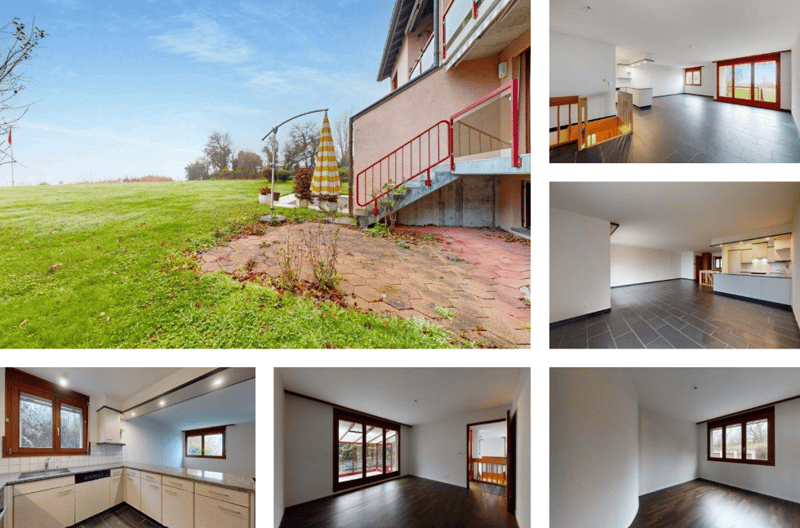 Duplex, privater Garten & Seezugang / duplex, jardin privé & accès au lac (5)