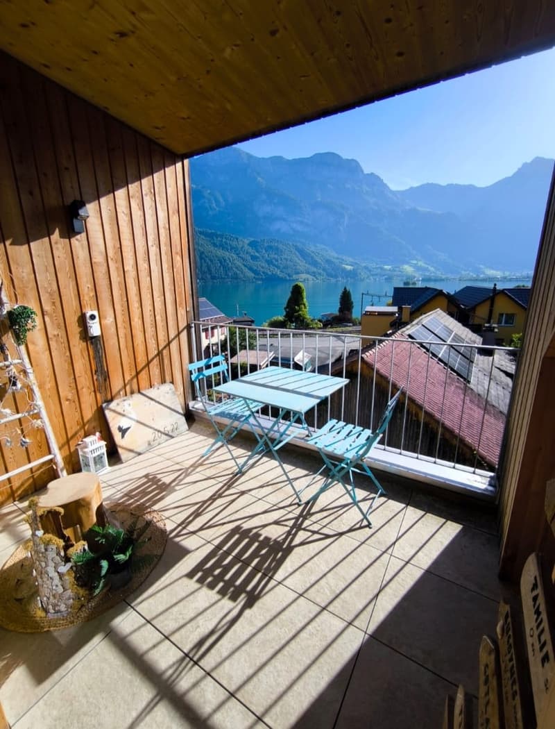 Modernes, freistehendes 6 1/2 Zimmer- Holzhaus mit Seesicht/Ufernähe (11)