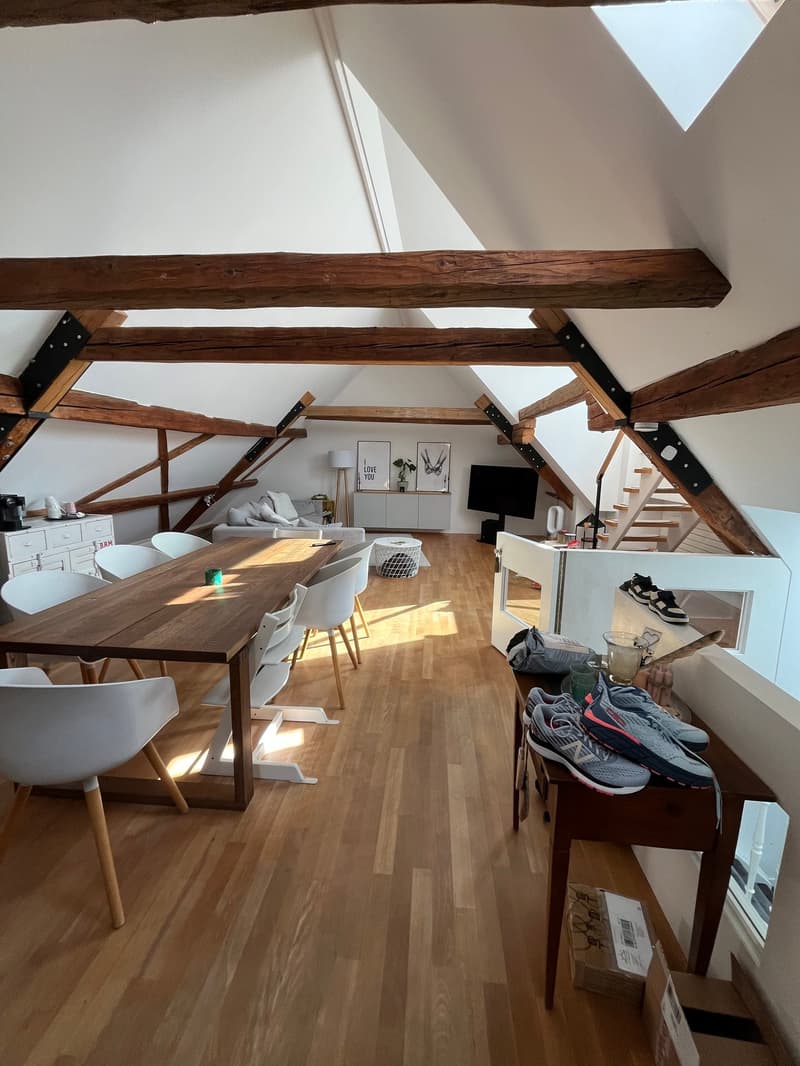 Charmante 2.5-Zimmer-Dachwohnung an sonniger Lage in Uetikon am See (3)