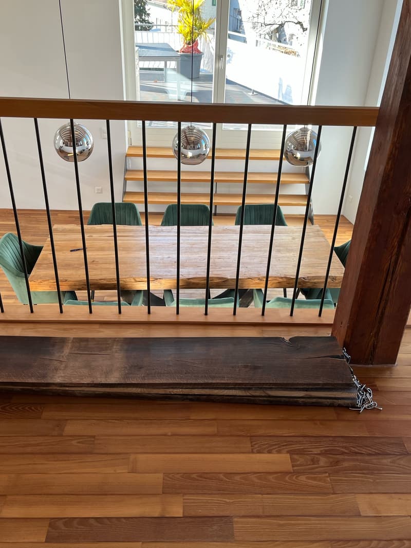 Charmantes Loft-Apartment mit Kamin und Seeblick in Uetikon am See (13)