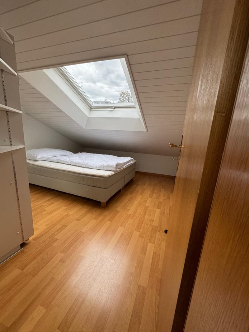 Schöne kleine möblierte 2-Zimmer-Dachwohnung mit Balkon – 8852 Altendorf (7)