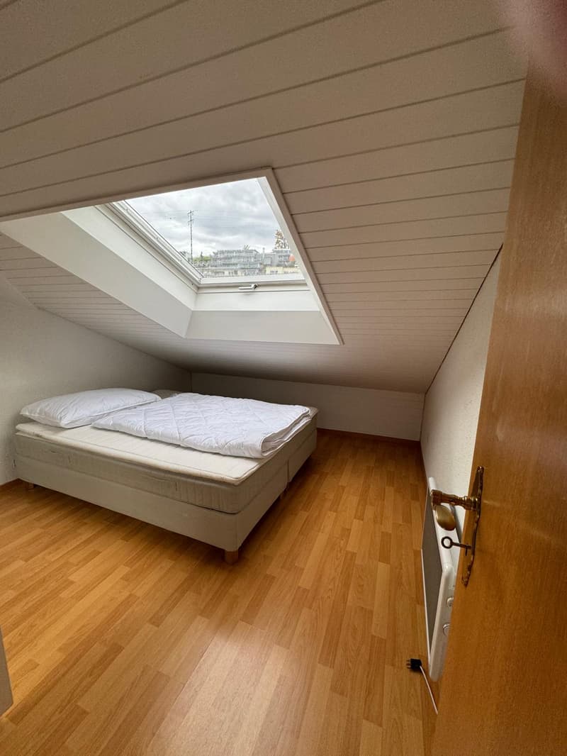 Schöne kleine möblierte 2-Zimmer-Dachwohnung mit Balkon – 8852 Altendorf (9)