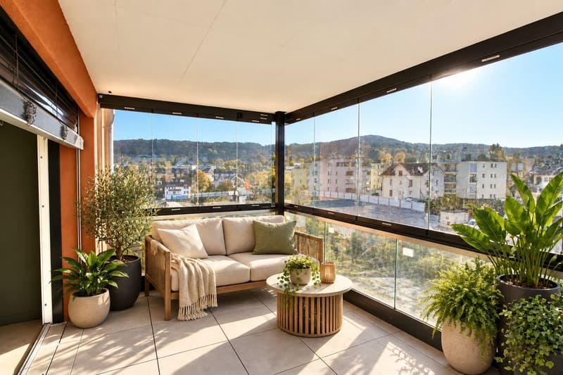 Moderne 3.5-Zimmer-Wohnung mit Balkon und herrlicher Aussicht in Affoltern am Albis (8)