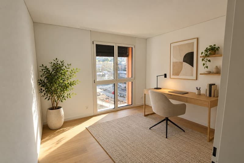 Moderne 3.5-Zimmer-Wohnung mit Balkon und herrlicher Aussicht in Affoltern am Albis (6)