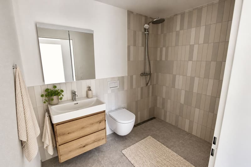 Moderne 3.5-Zimmer-Wohnung mit Balkon und herrlicher Aussicht in Affoltern am Albis (4)